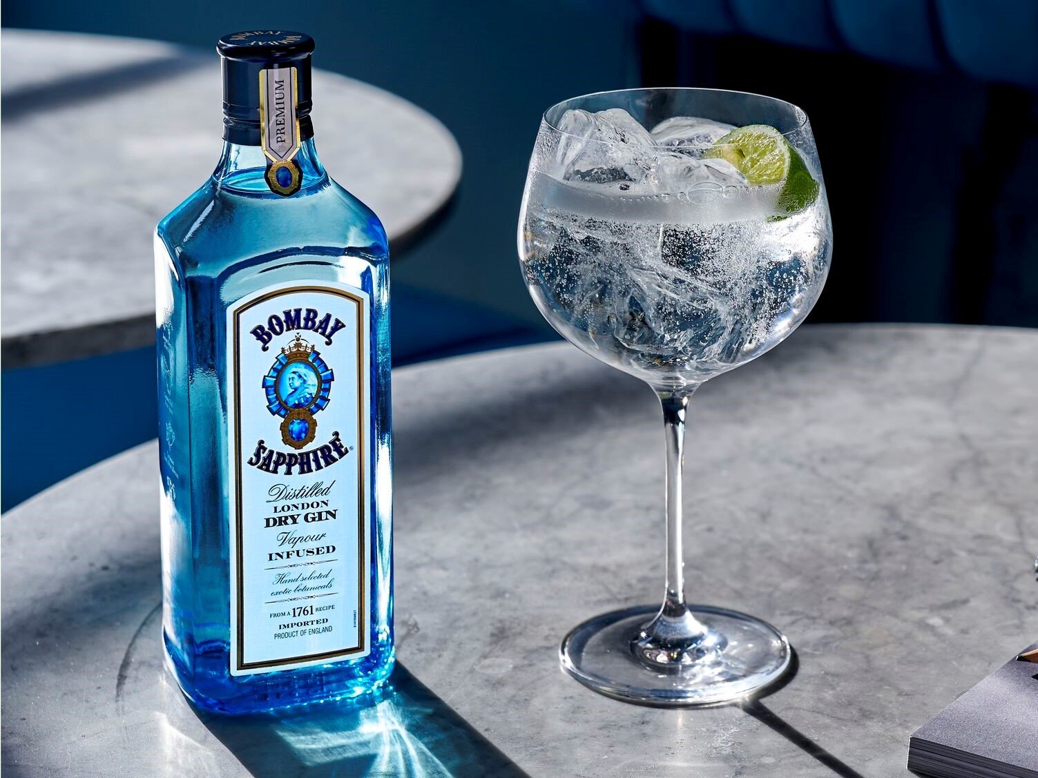 gin tonic bombay saphire